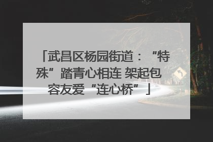 武昌区杨园街道：“特殊”踏青心相连 架起包容友爱“连心桥”