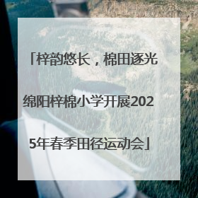 梓韵悠长，棉田逐光 绵阳梓棉小学开展2025年春季田径运动会