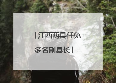 江西两县任免多名副县长