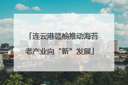 连云港赣榆推动海苔老产业向“新”发展