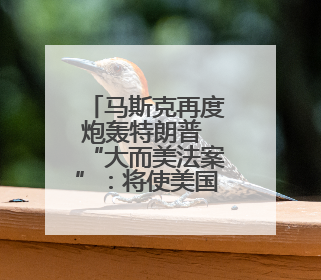 马斯克再度炮轰特朗普 “大而美法案”：将使美国背上沉重债务负担！
